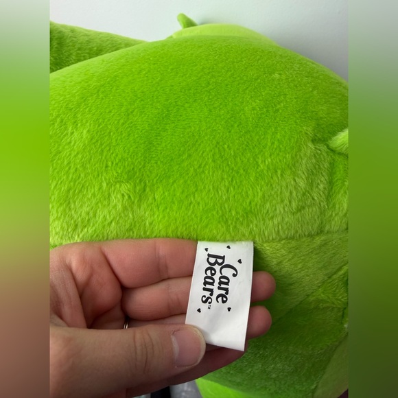 Huge green Good Luck shamrock Care Bears bear - Picture 9 of 11
